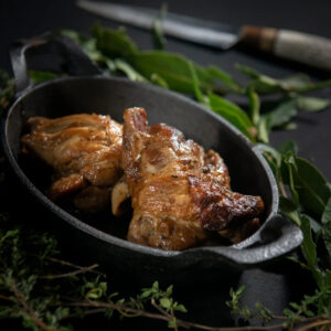 GARRON DE CORDERO CONFITADO - PATAGON CHEF